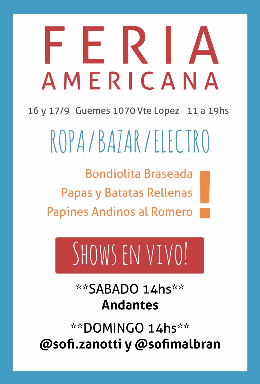 Feria Americana- Grupo Hechos Feria Americana- Grupo Hechos